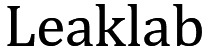 Логотип Лаборатория LeakLab